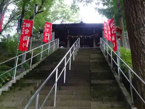 弥生神社の本殿・本堂