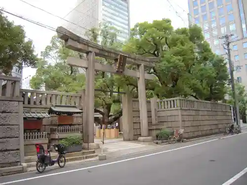 難波神社の鳥居