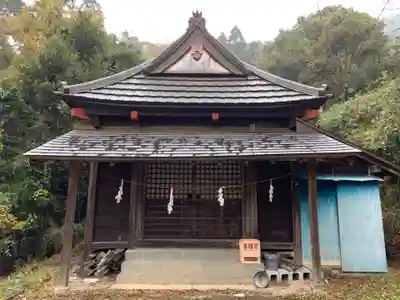 神社（名称不明）の本殿・本堂