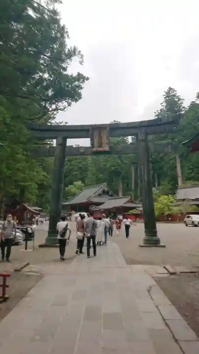 日光二荒山神社の鳥居