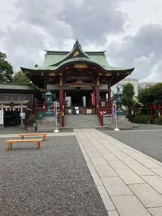 羽田神社の本殿・本堂