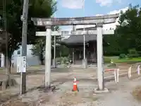 穴地十二大明神の鳥居