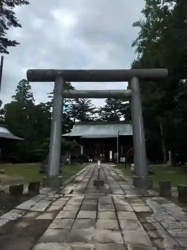 三春大神宮の鳥居