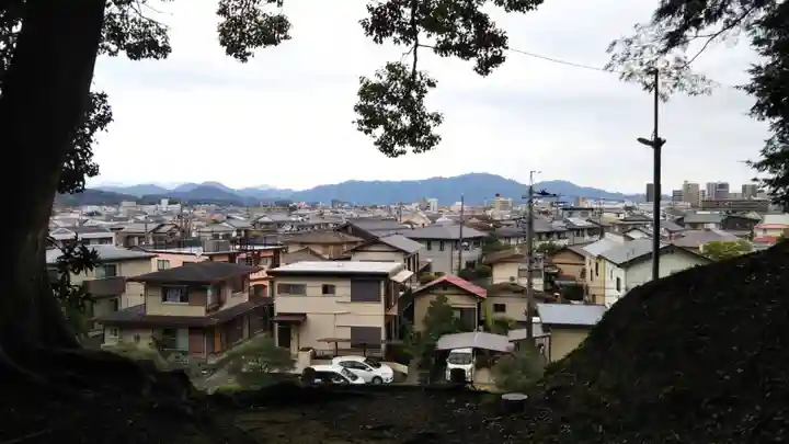 岩城神社の景色