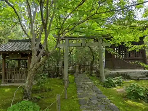 蓮華寺（洛北蓮華寺）の鳥居