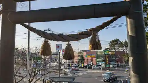 大谷地神社の景色