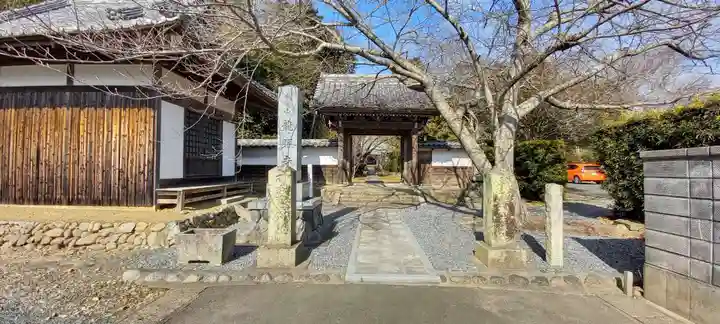 龍眠寺の山門・神門