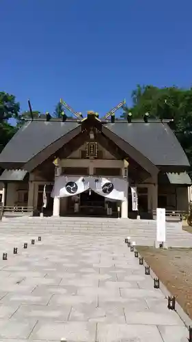 帯廣神社の本殿・本堂