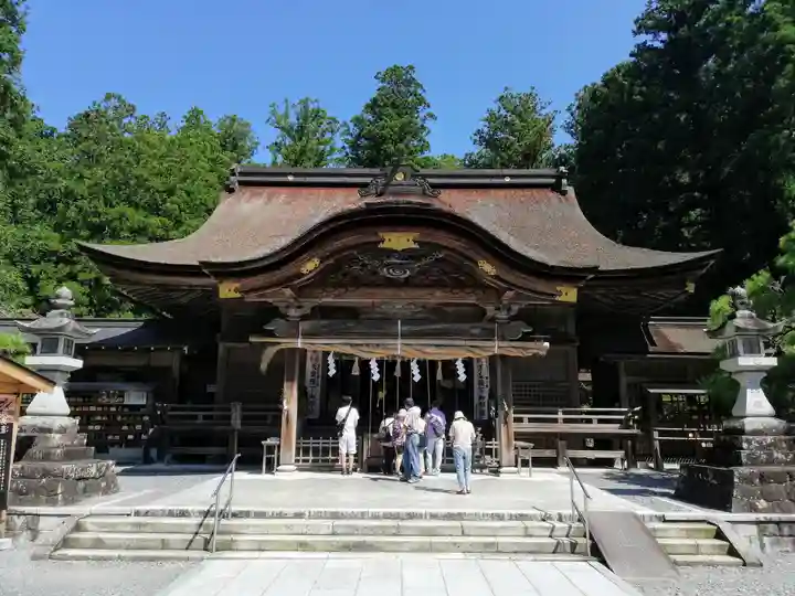 小國神社の本殿・本堂