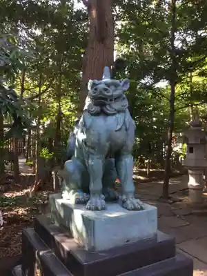 駒木諏訪神社の狛犬