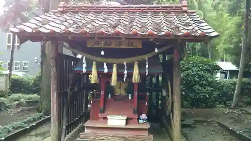 石船神社(日本三社稲荷大明神境内社)の本殿