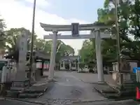 西古渡神社の鳥居