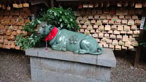 岩槻久伊豆神社の狛犬