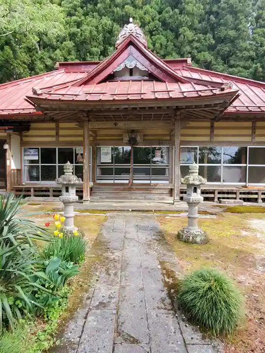 揚源寺の本殿・本堂