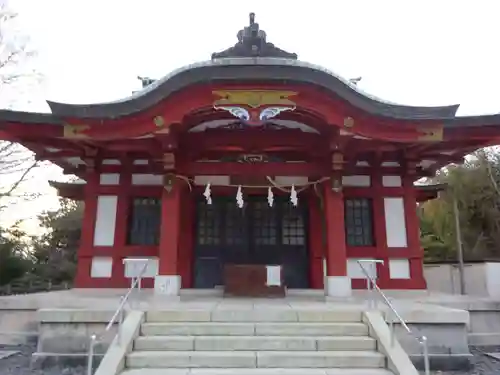 諏訪神社の本殿・本堂