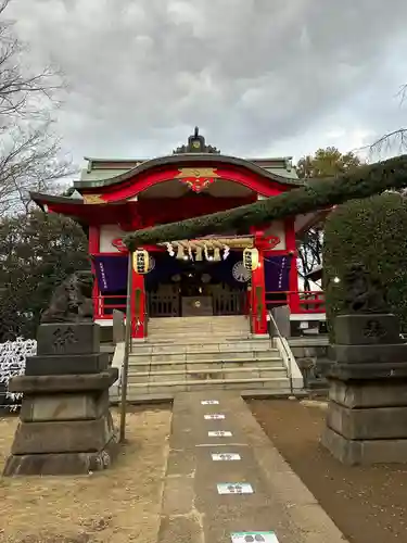 森浅間神社の本殿・本堂
