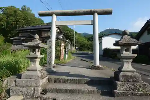 眞名井神社（籠神社奥宮）の鳥居