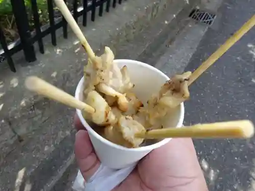 岸根杉山神社の食事