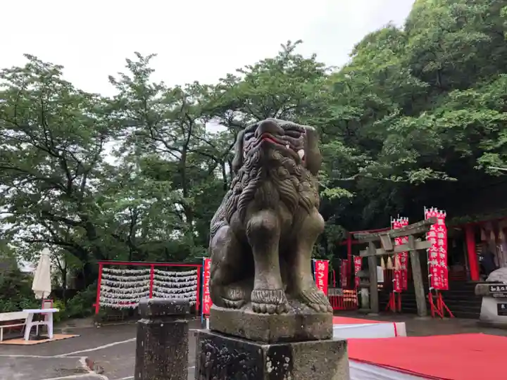 徳島眉山天神社の狛犬