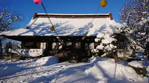 出羽国分寺薬師堂の本殿・本堂