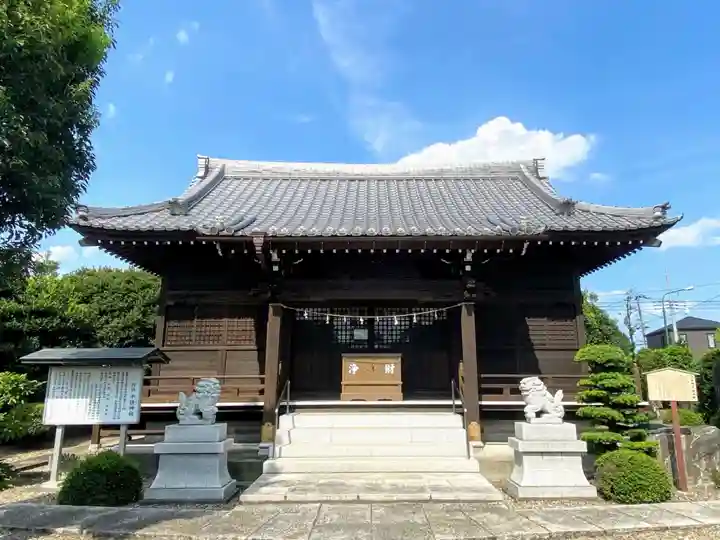 千勝神社の本殿・本堂