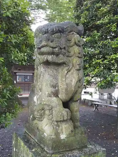 入間野神社の狛犬