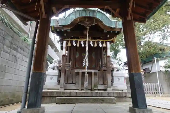 阿倍王子神社の末社・摂社