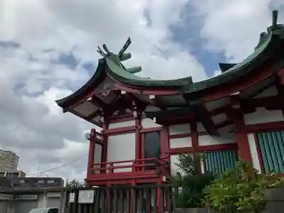 筑土八幡神社の本殿・本堂