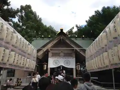 白石神社のお祭り