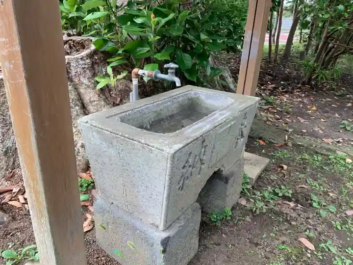 北浜神明神社の手水舎