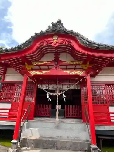 紫尾神社の本殿