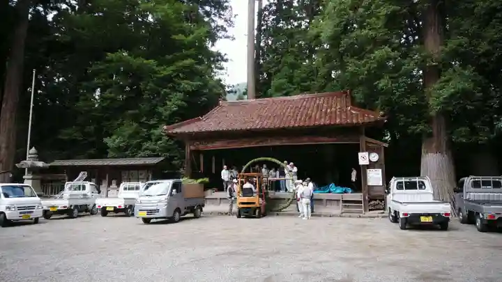伊和神社の山門・神門