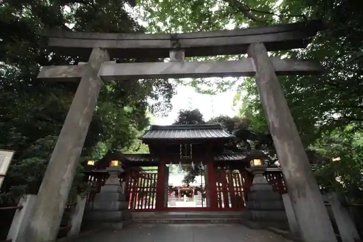 金王八幡宮の鳥居