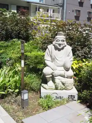 成子天神社の像