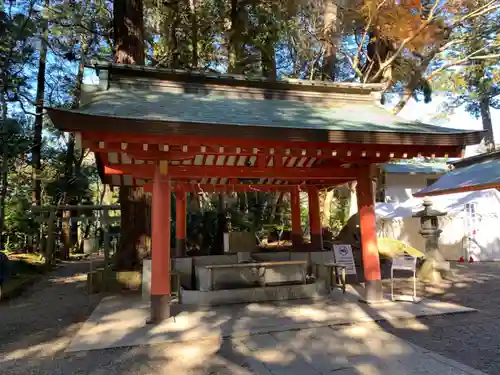 鹿島神宮の手水舎