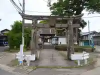 髙木八幡宮の鳥居