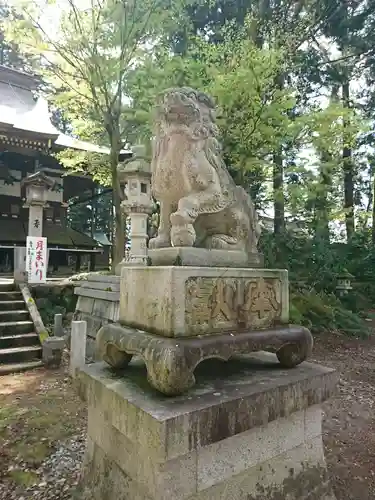 日吉神社の狛犬