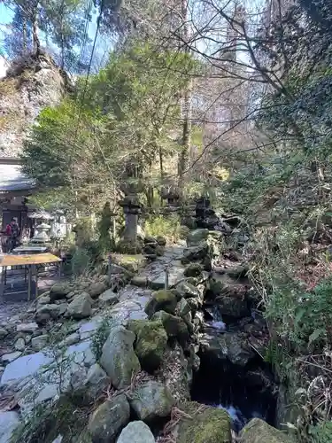 英彦山豊前坊高住神社の庭園