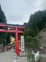 中之嶽神社の鳥居