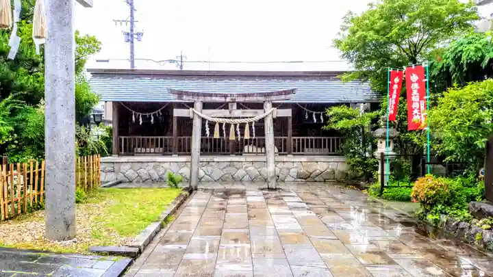 徳王稲荷社・金刀比羅社の末社・摂社