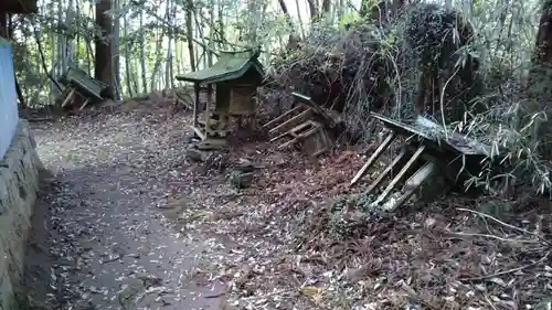 伊勢神明社の末社