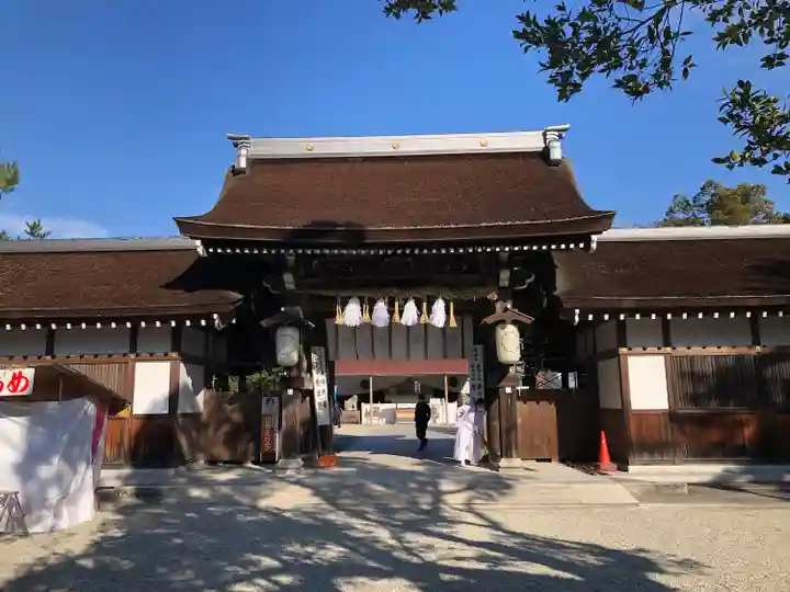 伊弉諾神宮の山門・神門