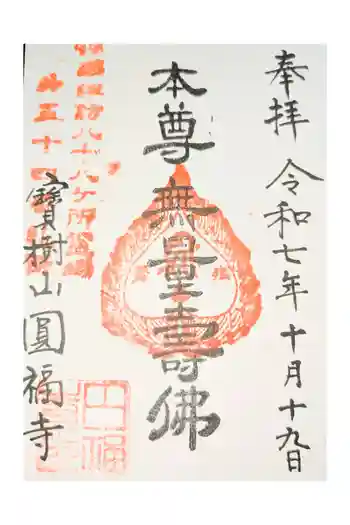 円福寺の御朱印