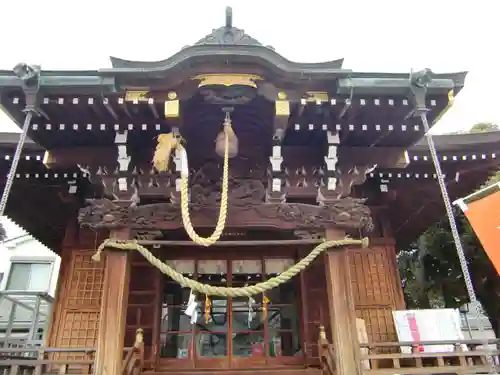 三輪里稲荷神社の本殿・本堂