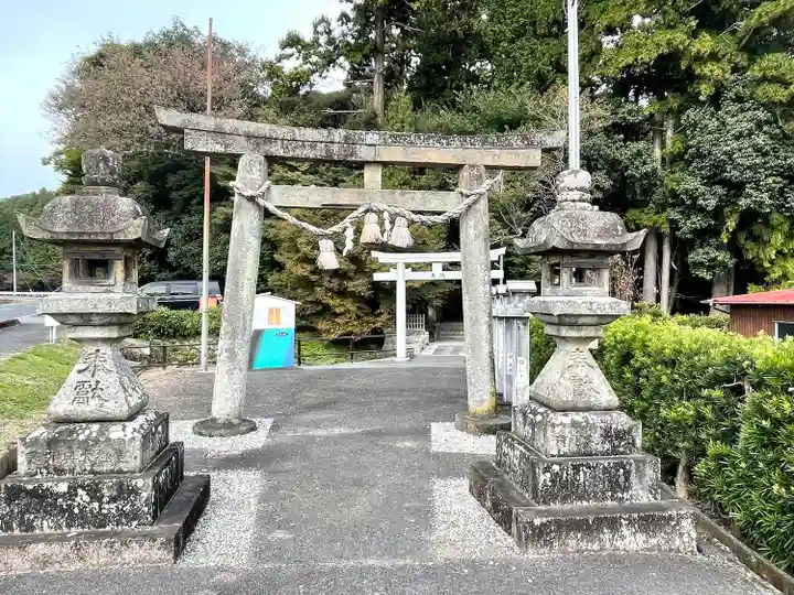 家城神社の鳥居