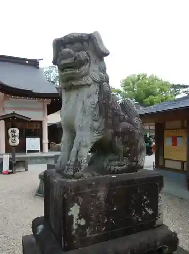 龍城神社の狛犬