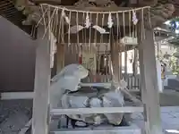 調神社の手水舎