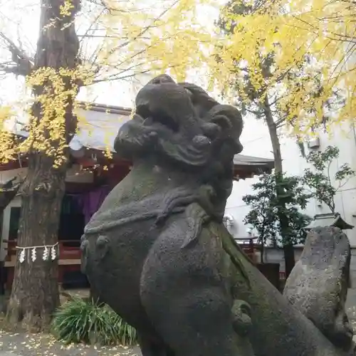 日本橋日枝神社の狛犬