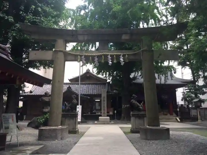 日本橋日枝神社の鳥居