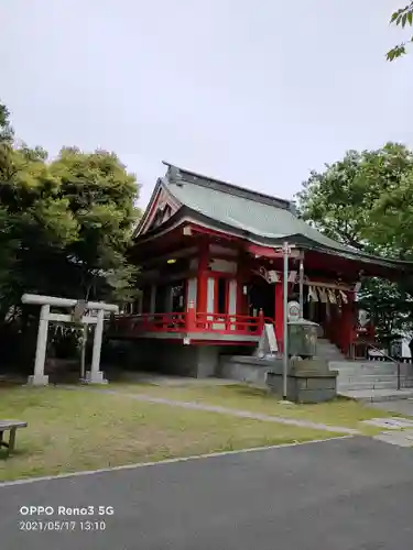 当代島稲荷神社の本殿・本堂